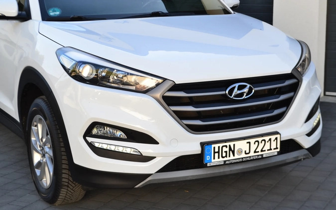 Hyundai Tucson cena 69900 przebieg: 110000, rok produkcji 2018 z Gryfino małe 781